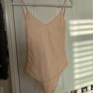 Nordstrom Rack beige bodysuit
